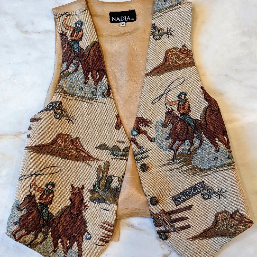 Vintage Western vest